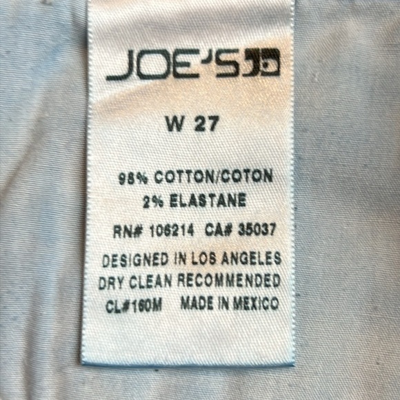 Joe jeans, denim distress 4” shorts SZ 27 - Picture 4 of 9